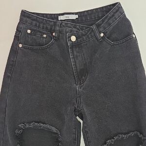 Adika Black High Rise Women's Jeans